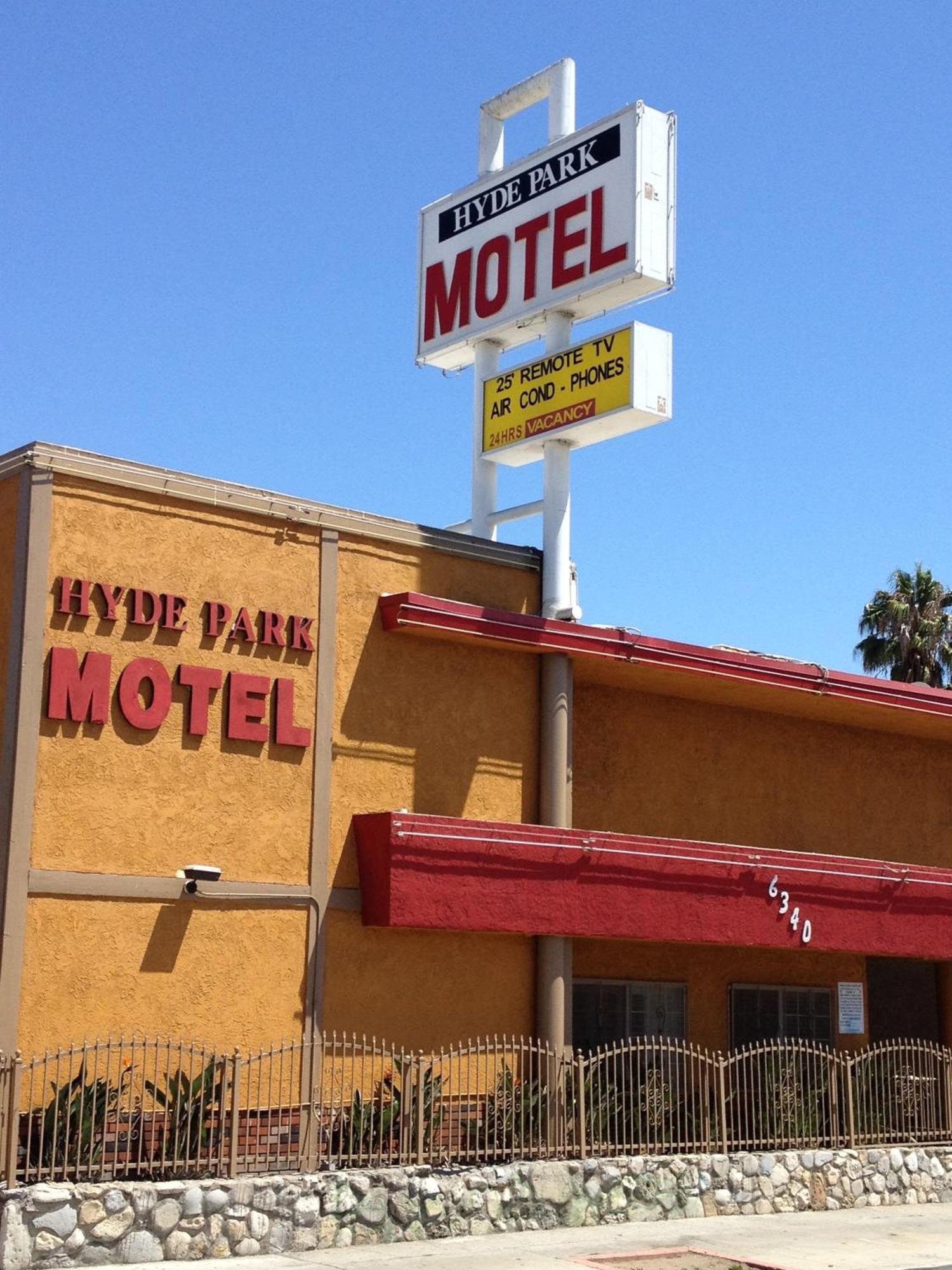 Hyde Park Motel Los Angeles Exterior photo