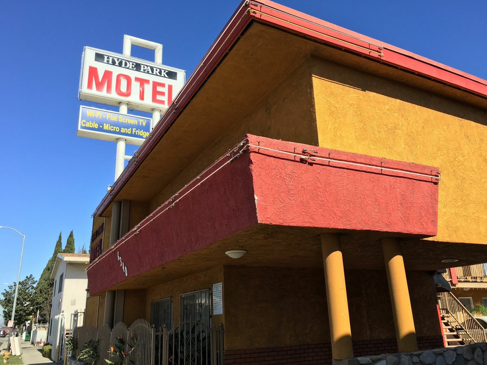 Hyde Park Motel Los Angeles Exterior photo